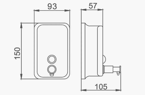 Дозатор D-Lin D201101 - фото 2