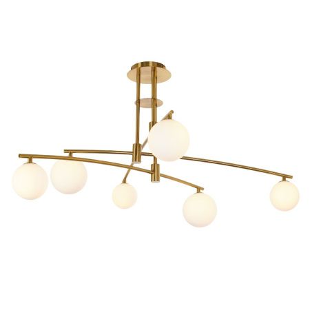 Люстра потолочная Myfar STACY (СТАЦЫ) MR1012-6C