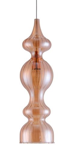 Светильник подвесной Crystal Lux Iris (Ирис) Iris SP1 A Amber - фото 2