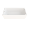 Ванна акриловая Тритон Прага Щ0000049119 180х80 пристенная прямоугольная без ножек и каркаса