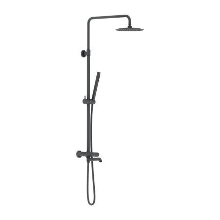 Душевая стойка Damixa Scandinavian Pure 936810300 настенная цвет черный