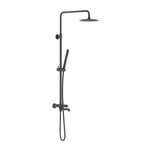 Душевая стойка Damixa Scandinavian Pure 936810300 настенная цвет черный