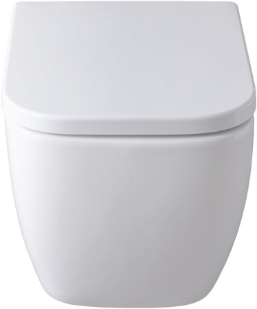 Чаша унитаза подвесная Allen Brau Infinity 4.21004.20 цвет белый без сиденья безободковая каскадный смыв