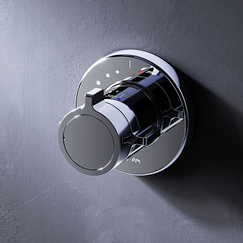 Смеситель для душа Am.Pm X-Joy F85A65600 встраиваемый в стену хром с термостатом
