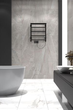 Полотенцесушитель электрический Indigo Forma LEF60-50BRRt 55х60 черный