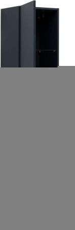 Шкаф-пенал Allen Brau Priority 1.31006.AM 40х180 напольный цвет черный