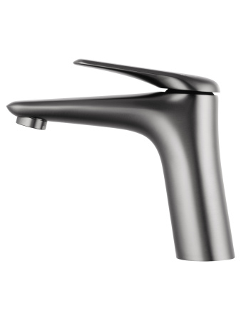 Смеситель Wonzon & Woghand WW-A41222-BGG на раковину/столешницу графит