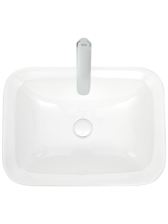 Раковина из сантехнического фаянса WeltWasser WW SK 10000004609 40 см встраиваемая цвет белый