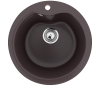 Кухонная мойка Ulgran Classic U-102-345 50х50 цвет коричневый