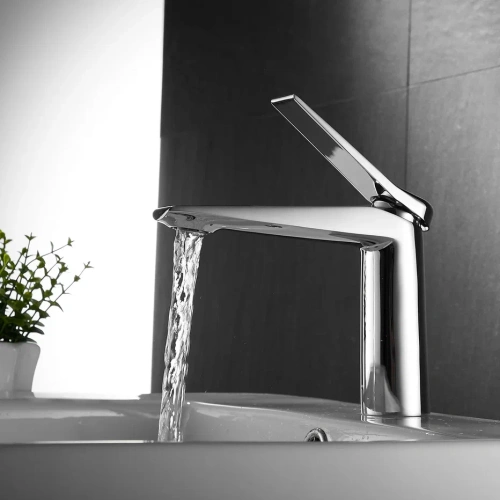 Смеситель Shevanik S8401 на раковину хром - фото 4