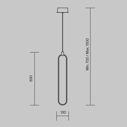 Светильник подвесной Maytoni Chain Modern MOD017PL-L13N - фото 3