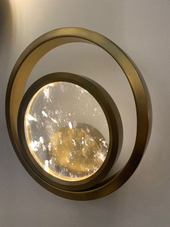 Светильник настенный Delight Collection Moon Light (Моон Лигхт) MB8700-1A antique brass