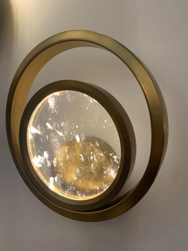 Светильник настенный Delight Collection Moon Light (Моон Лигхт) MB8700-1A antique brass - фото 3