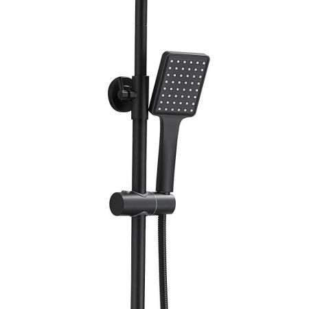 Душевая стойка Belz B613 B24613-7 настенная цвет черный