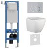 Комплект унитаз с инталляцией и клавишей смыва Iberica Blanca BILBAO ALTO IB.001M.BLA.234.823