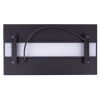 Панель светодиодная Uniel ULO-K16B 2x16W/4000K/L50 5W/3000K IP44 BLACK