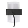 Уличный настенный светильник Uniel ULU-P22B-2x5W/4000K IP65 BLACK