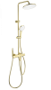 Душевая стойка Wonzon & Woghand The one WW-B3094-BG настенная цвет золото с термостатом