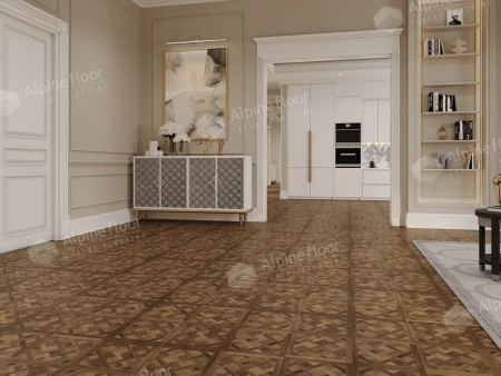 SPC ламинат Alpine Floor Parquet Sirocco ECO 25-3 PARQUET SIROCCO Елисейские поля толщина 0.6 см 43 класс 595х595