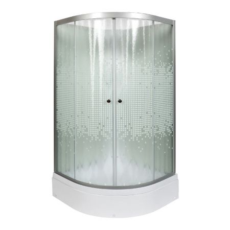 Душевая кабина AvaCan L790N 90х90 четверть круга без крыши ориентация универсальная