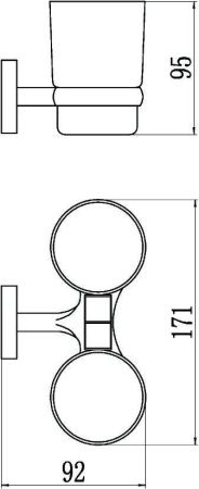 Стакан Savol S-008768