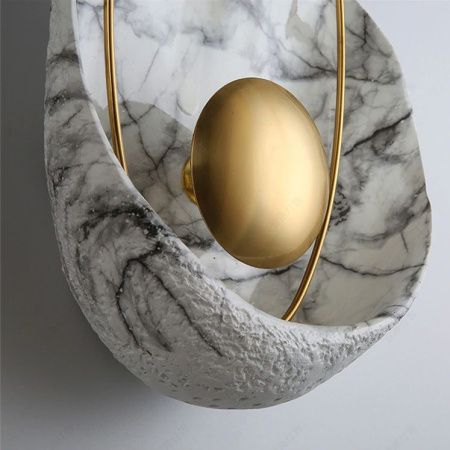 Светильник настенный Delight Collection Pearl (Пеарл) 10265W/WH