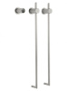 Полотенцесушитель электрический Wonzon & Woghand Leipzig WW-AL3621-BN 40х75 никель
