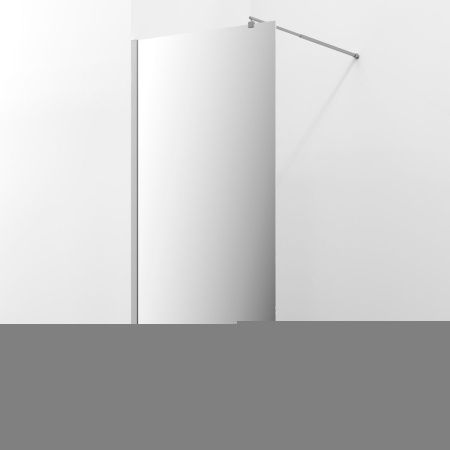 Душевая перегородка Wasserkraft Rur 30W 30W40-MR 120х200 стекло зеркальное профиль хром