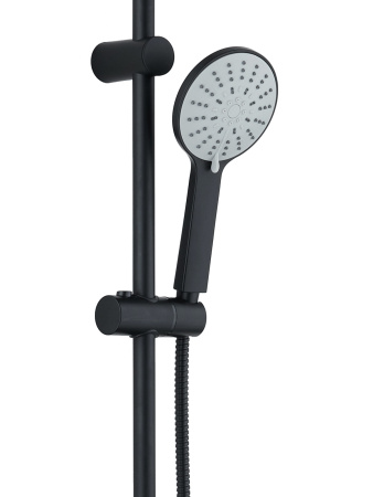 Душевая стойка Agger Breeze A0193544 настенная цвет черный