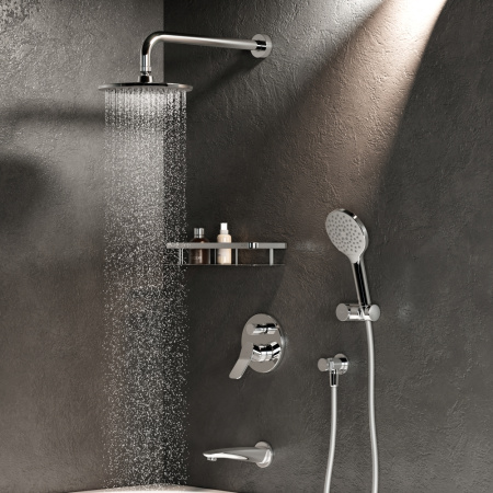 Душевая система Am.Pm X-Joy FB85A3RH10 встраиваемая в стену
