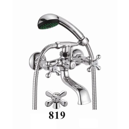 Смеситель для ванны D-Lin D130819 настенный хром