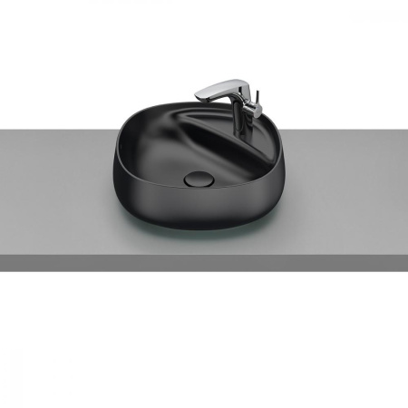 Раковина Roca 43 см 73270B9640 встраиваемая цвет черный