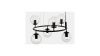 Люстра подвесная Lumina Deco Ceredo (Цередо) LDP 6034-6 RND BK
