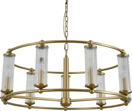 Люстра подвесная Newport 3720 3729/C brass
