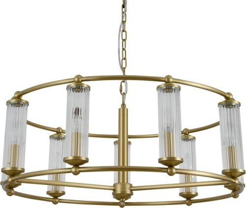 Люстра подвесная Newport 3720 3729/C brass - фото 2