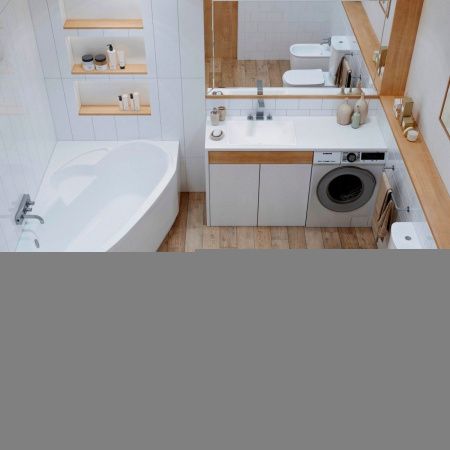 Ванна акриловая Lavinia Boho Bell Pro 3702150R 150х100 встраиваемая асимметричная без каркаса