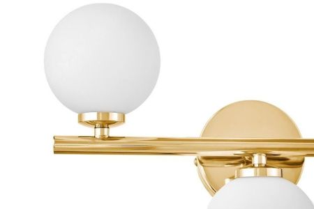 Светильник настенный Lumina Deco Marsiada (Марсиада) LDW 6033-3 F.GD