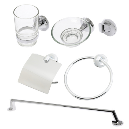 Набор аксессуаров для ванной комнаты Orange Y01-888cr