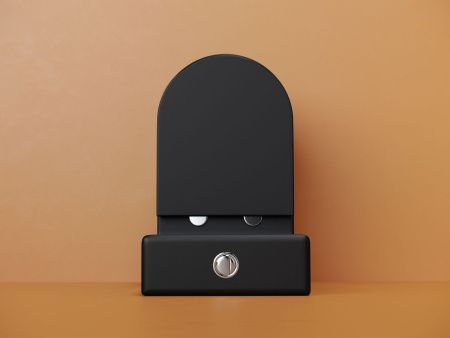 Унитаз напольный с бачком Ceramica Nova METROPOL CN4001TMB черный с сиденьем микролифт безободковый смыв торнадо