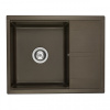 Кухонная мойка Aquaton Делия 65 1A718632DE280 65х52 цвет коричневый поверхность матовая