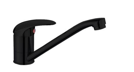Смеситель для кухни Esko Kitchen K14 Black на мойку черный