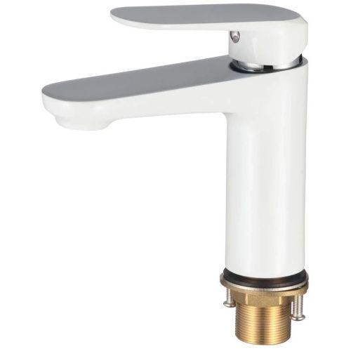 Смеситель Savol SK-H6201 на раковину белый/хром - фото 2