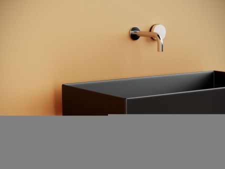 Раковина из сантехнического фарфора Ceramica Nova ELEMENT CN6071MB 70х40 накладная цвет черный без отверстий под смеситель