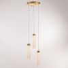 Светильник подвесной Delight Collection MD24030028-3A brass/clear