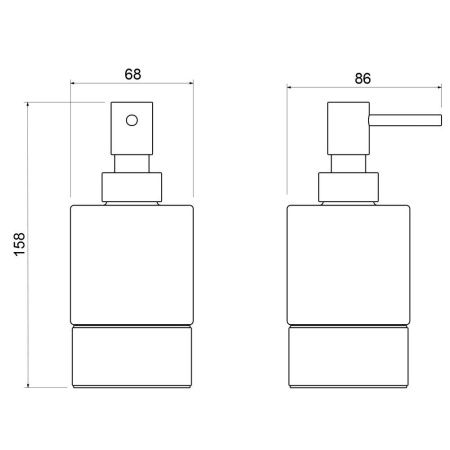 Дозатор Timo Saona 13239/16