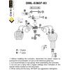 Люстра потолочная Omnilux Telti (Телти) OML-53607-03