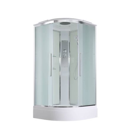 Душевая кабина AvaCan EM EM3010 100х100 четверть круга с крышей ориентация универсальная
