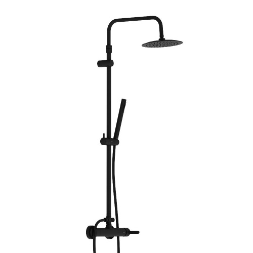 Душевая стойка Damixa Scandinavian Pure 936710300 настенная цвет черный