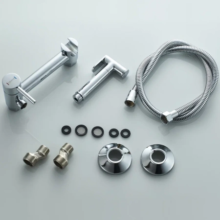 Гигиенический душ со смесителем Shevanik S107 хром