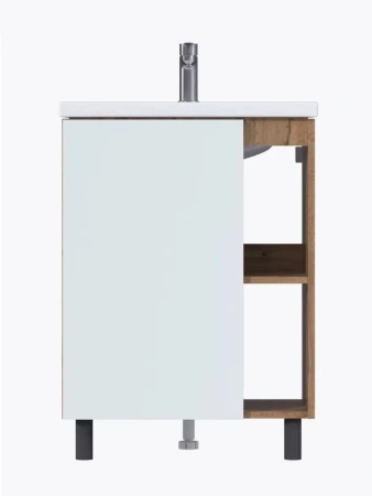 Тумба с раковиной 1MarKa Orlan Ц0000026839 60х40 напольная цвет белый